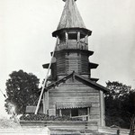 Церковь Петра и Павла, с. Чёлмужи. Фотоснимки Д.В. Милеева из архива ЛОИМК. Вид с востока.