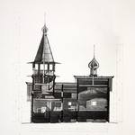 Часовня Петра и Павла, д. Волкостров. Разрез продольный II-II.