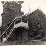 Успенская церковь, г. Кондопога. Северное крыльцо. Вид с северо-запада.