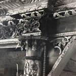 л. 33 об. Успенская церковь, г. Кондопога. 1948-1949 гг.(?) Карниз и капитель 1-2 яруса