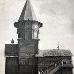л. 13 об. Успенская церковь, г. Кондопога. 1948-1949 гг. Общий вид церкви до ремонта