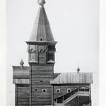 л. 17. Успенская церковь, г. Кондопога. Архитектор А.В. Ополовников. 1948 г. Северный фасад (обмер)