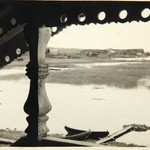 Успенская церковь, г. Кондопога. Реставрация крыльца. Столб и подзоры.