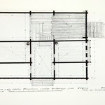 л. 5. Дом Лепсина, д. Кузнецы. Ополовников, 1949 г. План 3-го этажа (обмер)