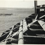 л. 22 об. Успенская церковь, г. Кондопога. 1949 г.(?) Кровля трапезной