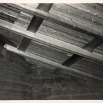 Преображенская церковь, о. Кижи. Восстановленные тесовая кровля и балки над сенями.
