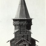 Церковь Петра и Павла, с. Лычный Остров. Проект реставрации. 1-й вариант (автор - арх. Ополовников). Фасад восточный.