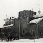 Церковь Петра и Павла, с. Чёлмужи. В процессе реставрации. Вид с юго-востока.