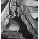 л. 16 об. Успенская церковь, г. Кондопога. 1948-1949 гг. Подзоры и полотенце алтарной бочки до реставрации