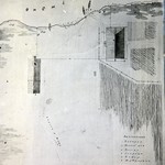 л. 30. Успенская часовня, д. Васильево. Тех. арх. Э.В. Ильин. 1950 г. Генплан (обмер)