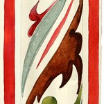 л. 7. Часовня Архангела Михаила, д. Паяницы. Конец 1940-х гг. Роспись