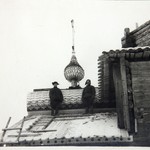 Церковь Петра и Павла, с. Чёлмужи. Восстановление кровли алтарного придела.