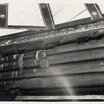 Церковь св. Варвары, с. Яндомозеро. Следы утраченного потолка-«неба» в четверике