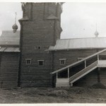 Успенская церковь, г. Кондопога. Северное крыльцо. Вид с севера.