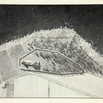 Ильинский погост на Водлозере. Обмер (Арх. Ополовников А.). Генеральный план погоста.