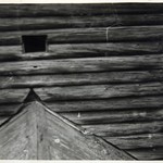 л. 23 об. Успенская церковь, г. Кондопога. 1948-1949 гг.(?) След примыкания шелома к западной стене