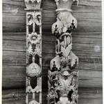 Успенская церковь, г. Кондопога. Фрагменты иконостаса. Колонка и пилястра.