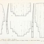 л. 11. Успенский собор, г. Кемь. Архитектор А.В. Ополовников. 1950 г. Шаблоны лемехов (обмер)