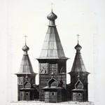 л. 3. Успенский собор, г. Кемь. Архитектор А.В. Ополовников. 1950 г. Восточный фасад (реставрация)