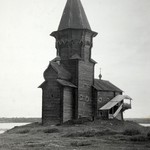 л. 10 об. Успенская церковь, г. Кондопога. 1948-1949 гг. Вид с северо-востока