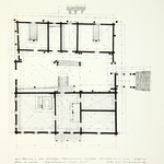 л. 5. Дом Лепсина, д. Кузнецы. Ополовников, 1949 г. План 1-го этажа (обмер)
