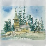 Часовня в д.Корба. 14 августа 1943 г.