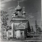 Петропавловская церковь, с. Вирма. Общий вид накануне окончания реставрационных работ.
