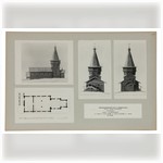 Церковь Петра и Павла, с. Лычный Остров. Проект реставрации. 1-й вариант