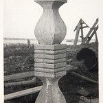 Преображенская церковь, о. Кижи. Резной столб южной площадки.