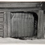 Дом Елизарова, д. Серёдка. Ворота во двор.