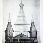 л. 5. Успенский собор, г. Кемь. Архитектор А.Н. Буйнов. 1947 г. Поперечный разрез (обмер)