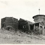 л. 28. Петропавловская церковь, с. Лычный остров. 1948-1949 гг. Общий вид