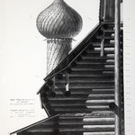 Петропавловская церковь, с. Вирма. Разрез по кубу. Фрагмент.