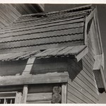 Церковь св. Варвары, с. Яндомозеро. Сосотояние кровли до реставрации. Вид с юга.