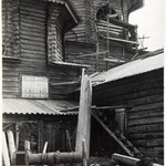 Успенский собор, г. Кемь. Реставрация окон центральной стопы. Заделка круглых окон на восьмерике.