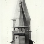 Церковь Вознесения Господня, с. Типиницы. Проект реставрации (арх. Ополовников А., техн. Крохин В.). Фасад западный.