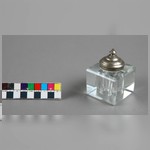 Чернильница из прибора чернильного (две чернильницы, основание)