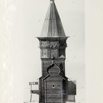 л. 19. Успенская церковь, г. Кондопога. Архитектор А.В. Ополовников. 1948 г. Восточный фасад (обмер)