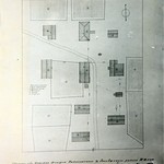 л. 15. Дом Дорохова, д. Большая Шильтя. Тех. арх. В.А. Крохин. 1950 г. Генплан (обмер)