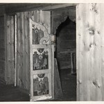 Покровская церковь, о. Кижи. Вид иконостасной перегородки со стороны алтаря.