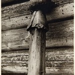 Успенская церковь, г. Кондопога. Старый осевой столб.
