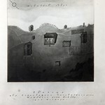 л. 21. Дом Клопова, д. Потаневщина. Тех. арх. Д.Г. Сафонова. 1950 г. Генплан (обмер)