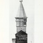 л. 19. Успенская церковь, г. Кондопога. Архитектор А.В. Ополовников. 1948 г. Разрез Б-Б (обмер)