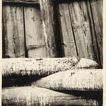 Успенская церковь, г. Кондопога. Фрагмент сруба изнутри.