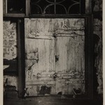 Успенский собор, г. Кемь. Восстановление элементов северного придела. Дверь из трапезной в северный придел до реставрации.