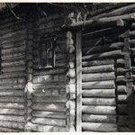 Часовня св. Георгия Победоносца, д. Усть-Яндома. Сруб после снятия тесовой обшивки.