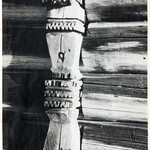 л. 29. Петропавловская церковь, с. Лычный остров. 1948-1949 гг. Столб крыльца