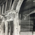 л. 32 об. Успенская церковь, г. Кондопога. 1948-1949 гг.(?) Иконостас в четверике. Выпучивание от осадки