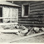 Успенский собор, г. Кемь. Восстановление элементов северного придела. Смена нижних венцов сеней придела.