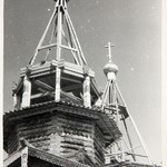 Церковь Петра и Павла, с. Чёлмужи. Стропильная конструкция шатров.